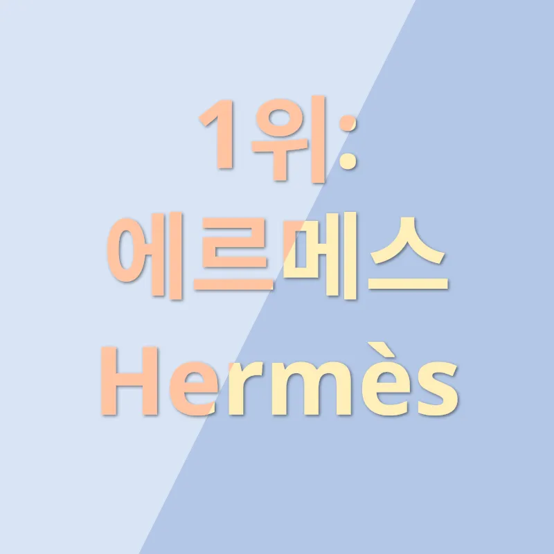 명품 순위 돌아보기_5