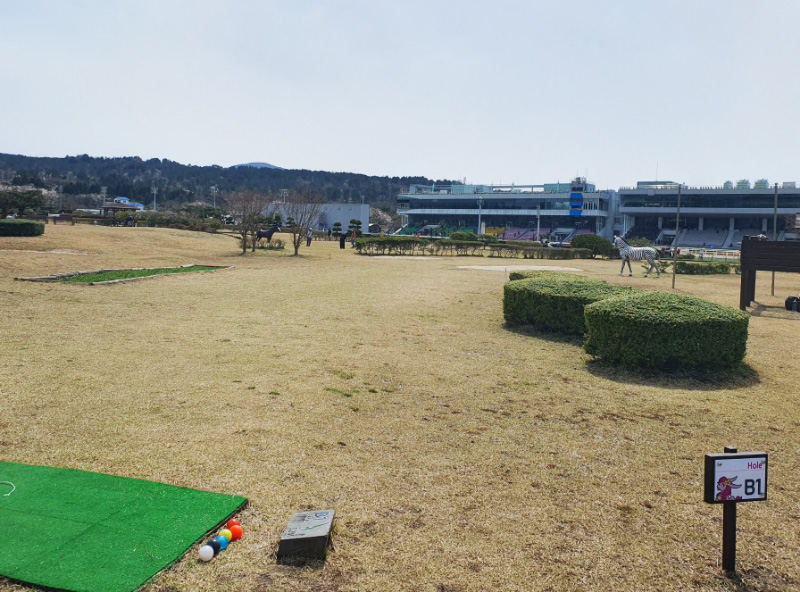 제주도 애월읍 렛츠런파크 파크골프장 소개 (렛츠런파크 제주말 테마파크 골프장)