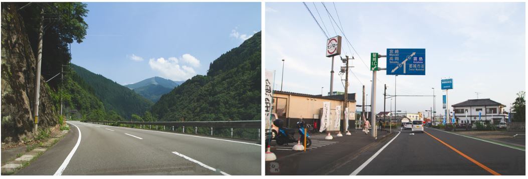 점선 : 추월 가능 / 실선 : 추월 불가