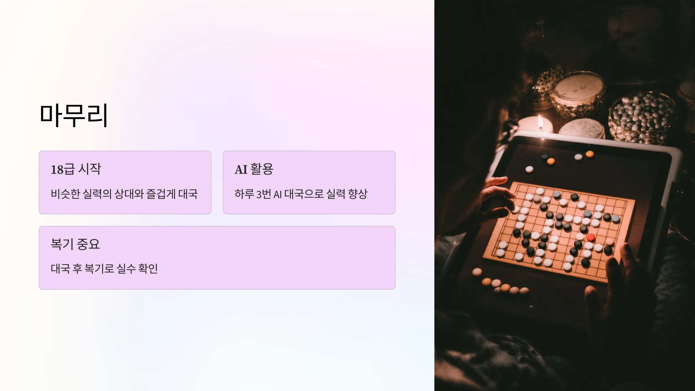 타이젬 바둑 설치와 대국실 입장 가이드