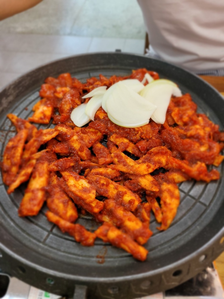 우리 캠핑 왔어요 섬진강 캠핑장, 하늘길, 전동 스쿠터, 유원지, 고추장 불고기 산채 비빔밥 맛집 여행 코스 가볼만한 곳 추천
