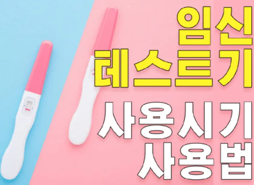 임신-테스트기-사용시기