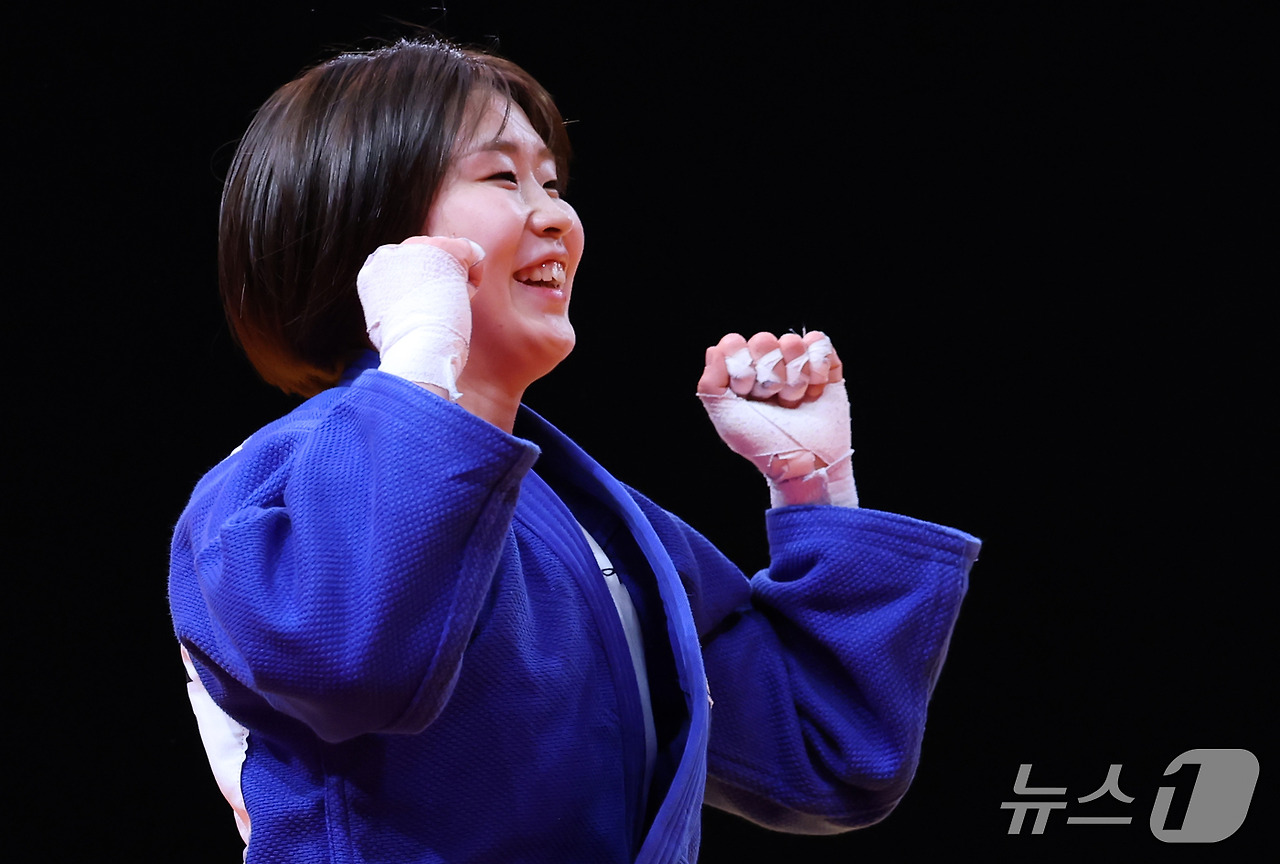 허미미 아시안게임 여자 유도 57kg급 금메달 관련 사진 5