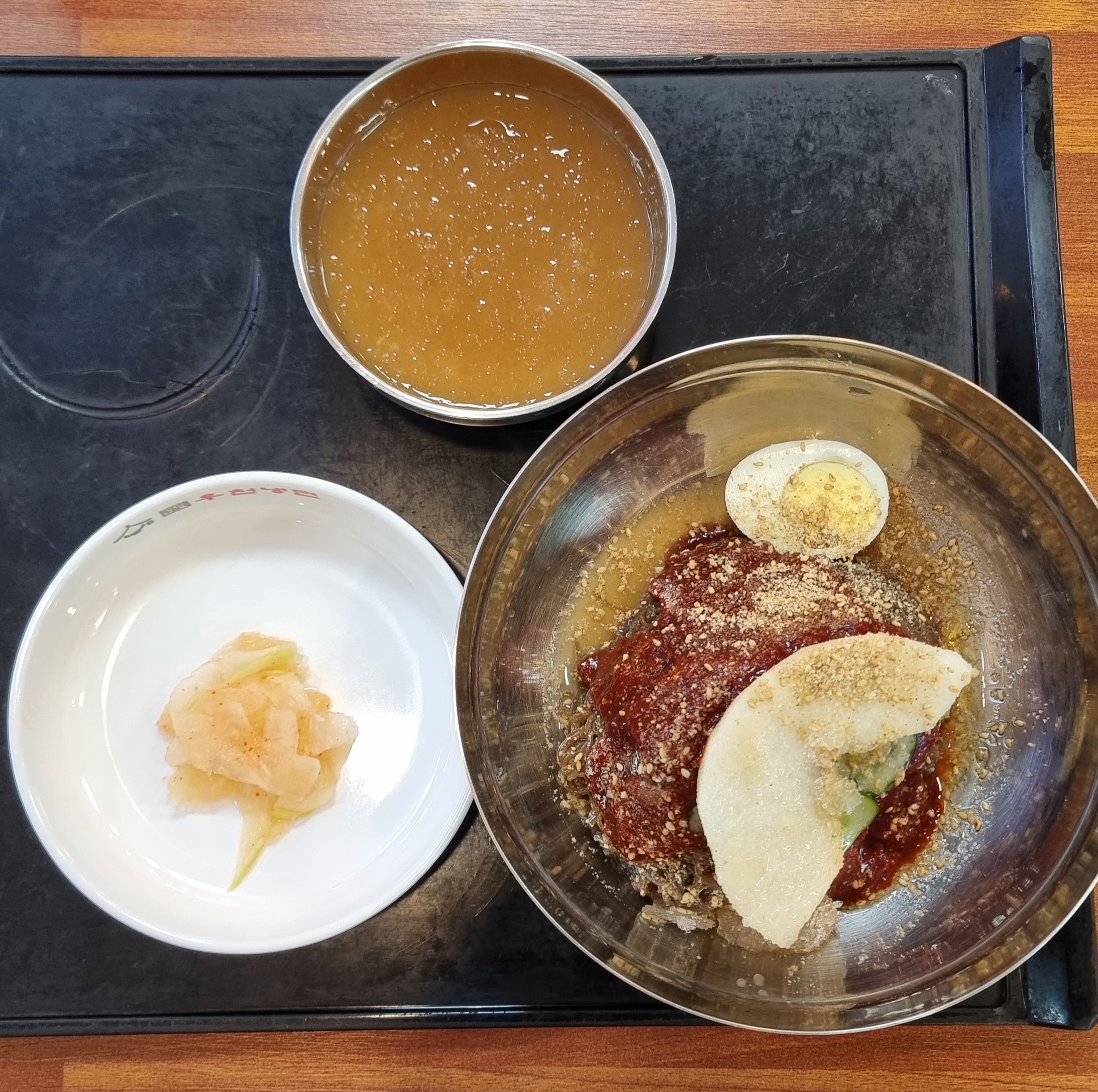 경부고속도로 김천휴게소(서울방향) 우천냉면