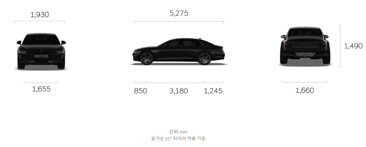 제네시스 G90 블랙