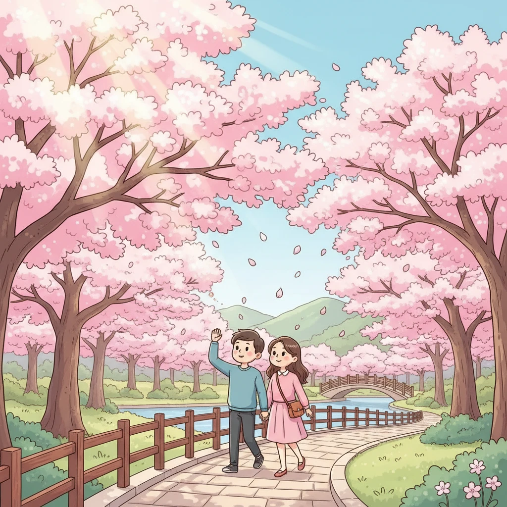 2026 동두천 벚꽃 절정 예상일과 ..