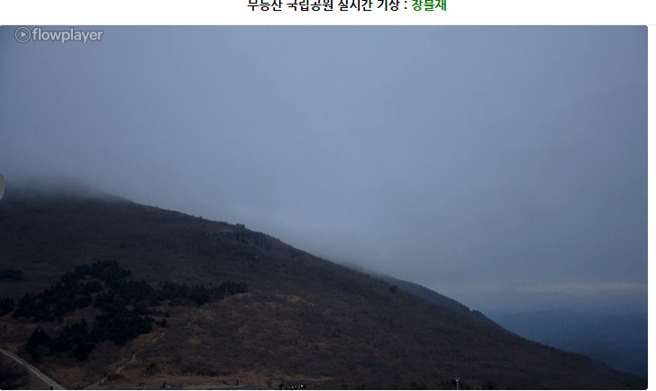 덕유산 실시간 CCTV