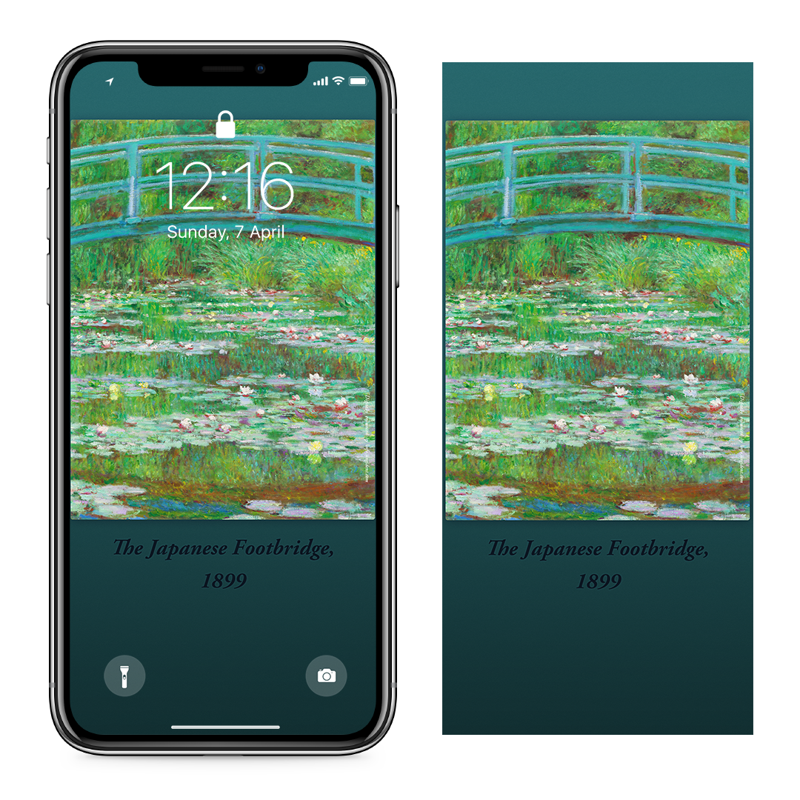 03 일본식 인도교 C - Claude Monet 모네배경화면