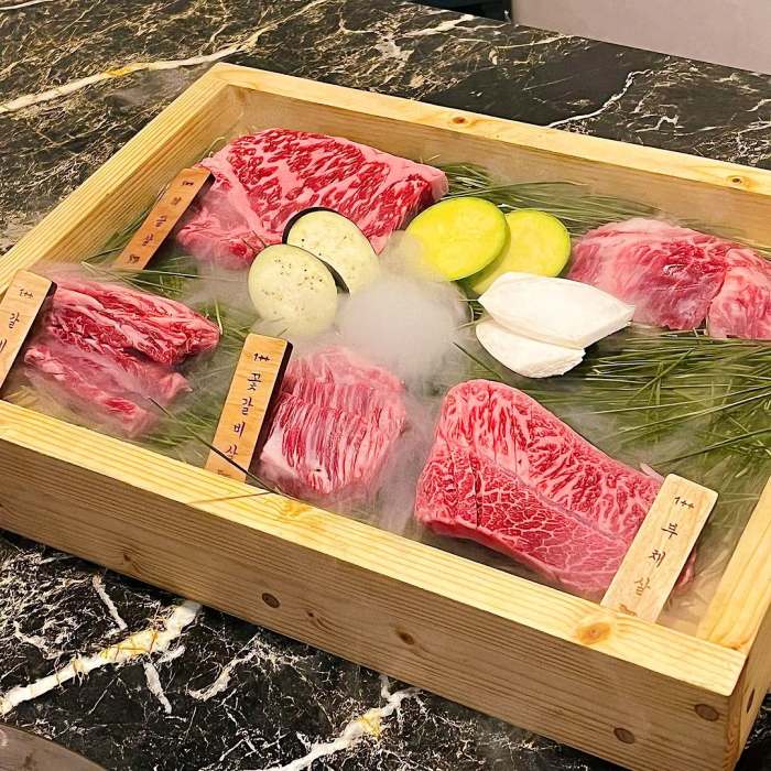 어서와 한국은 처음이지 한우 숯불 구이 채끝살 부챗살 갈빗살 꽃갈비 캐나다 친구들 편 강릉 맛집 위치