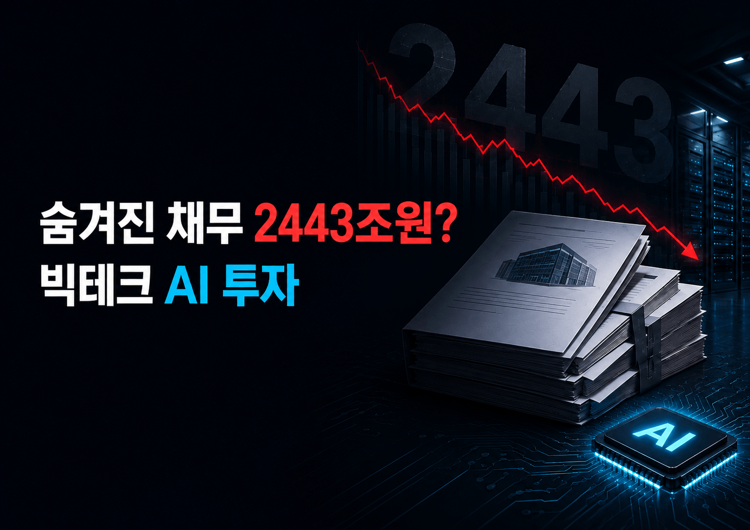 미국 빅테크 숨겨진 채무 2443조원, 정말 빚폭탄일까?