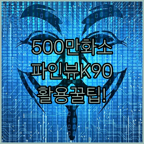 가성비 좋은 500만 화소 홈캠 파인..