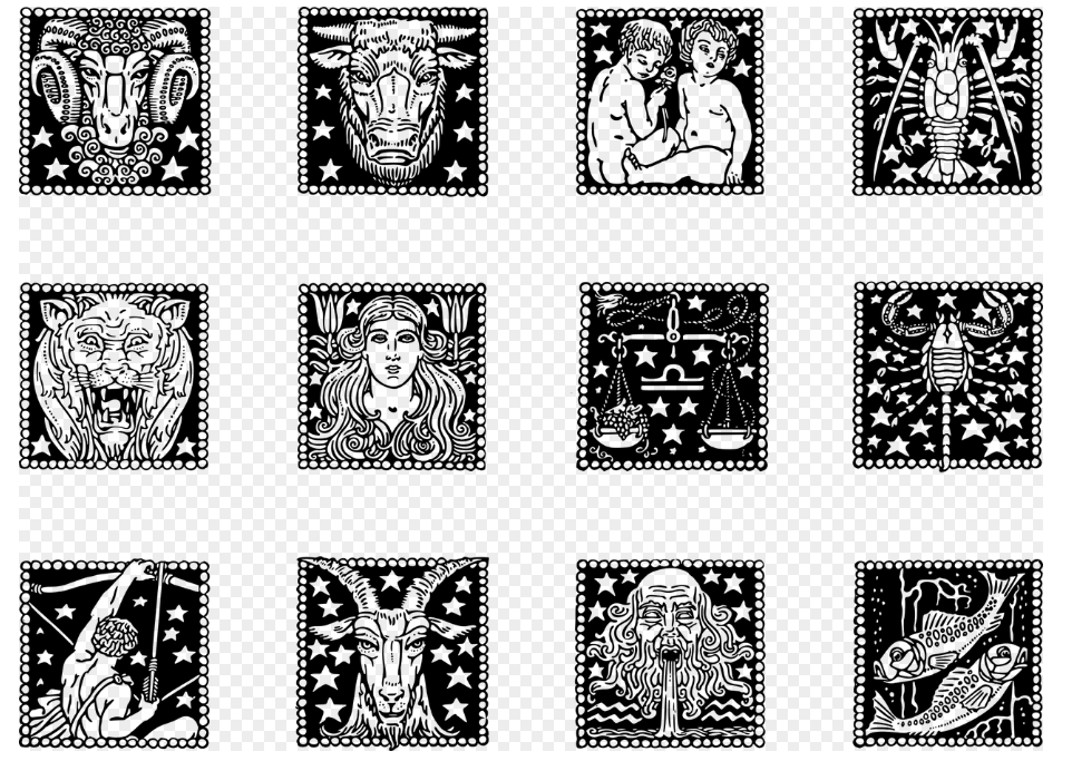 별자리와 성격의 관계, 각 별자리의 신화적 성격과 일상생활에서의 영향