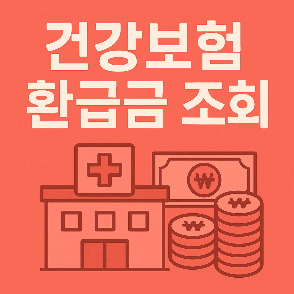 건강보험 환급금 조회