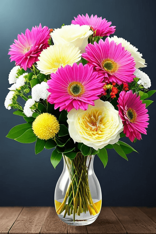 Playground AI로 생성한 그림(3) - 부케