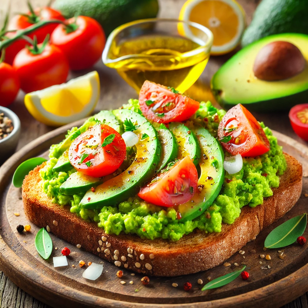 아보카도 오픈 토스트