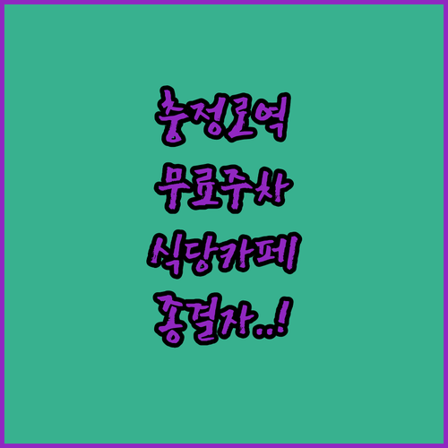 충정로역 인근 무료 주차 가능한 식당..
