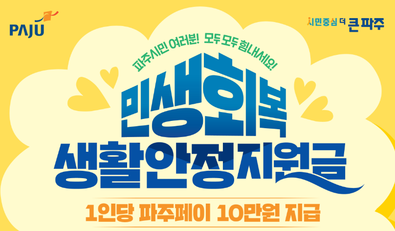 민생회복지원금 신청방법 지역별 총정리