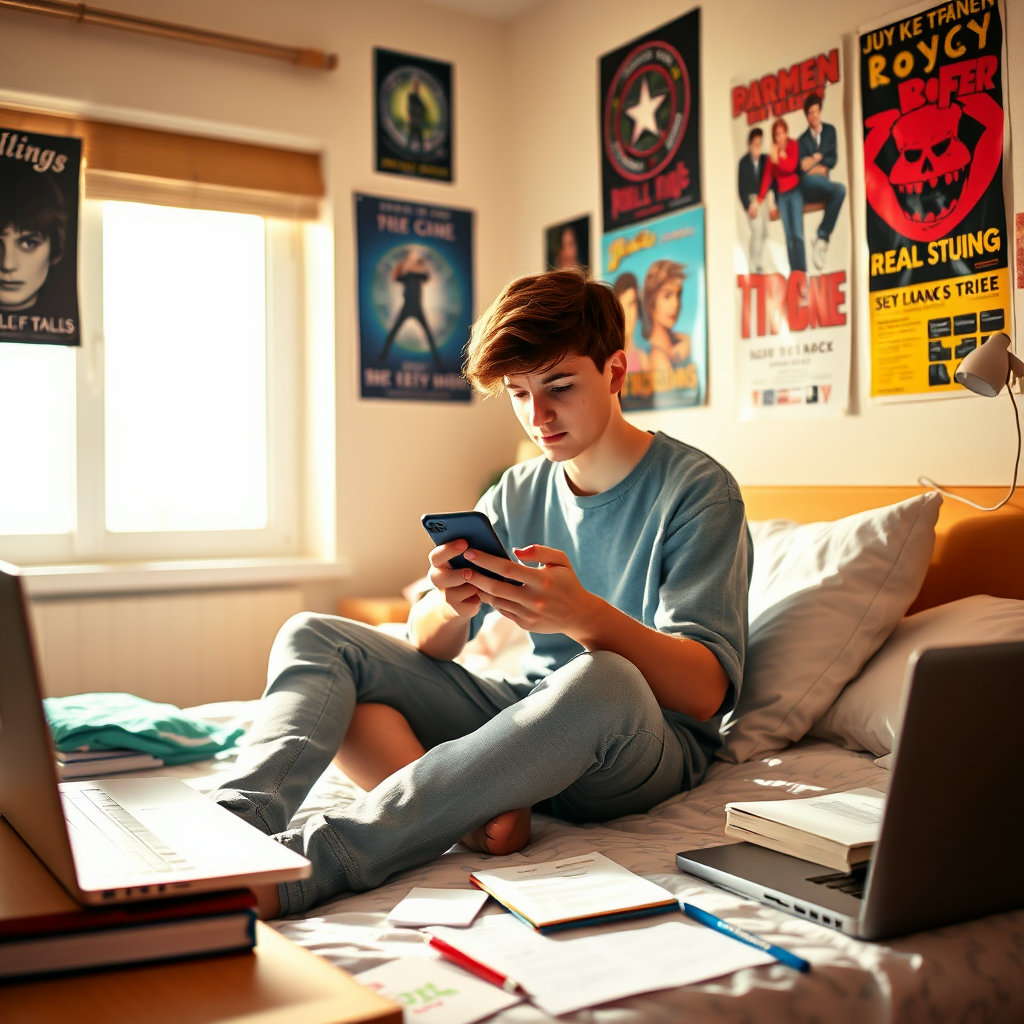 사춘기 자녀의 스마트폰 사용