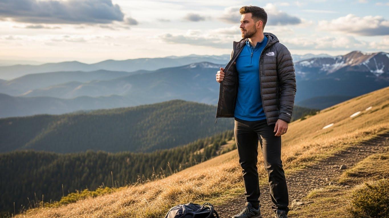 노스페이스 경량패딩 남성