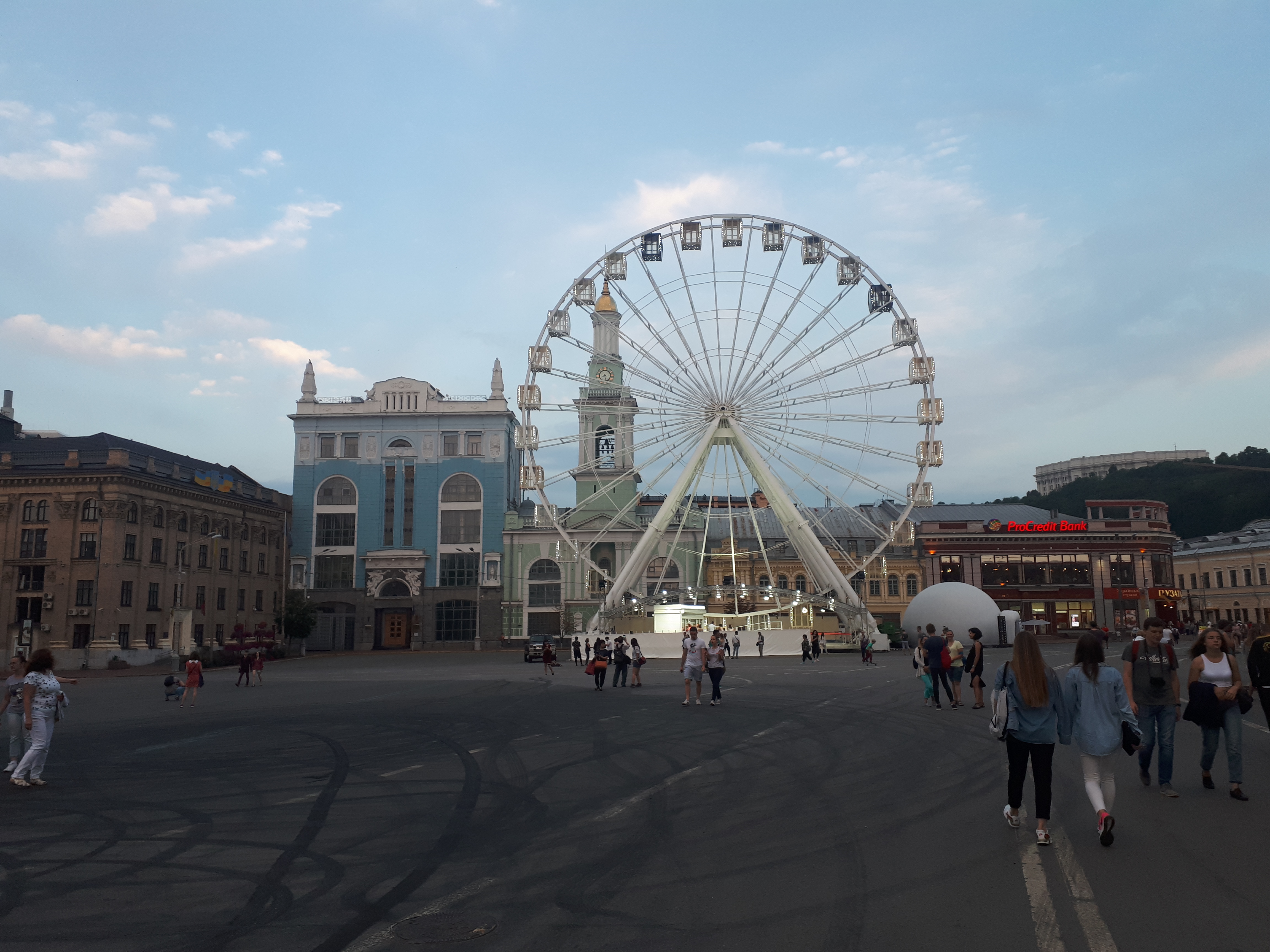 우크라이나 키이우 관람 열차