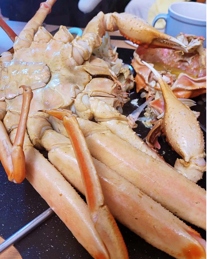 대게회 대게 잡이 나는 자연산이다 대게 요리 울진 맛집 추천
