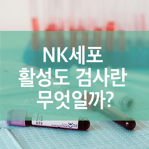 NK세포 활성도 검사란 무엇일까