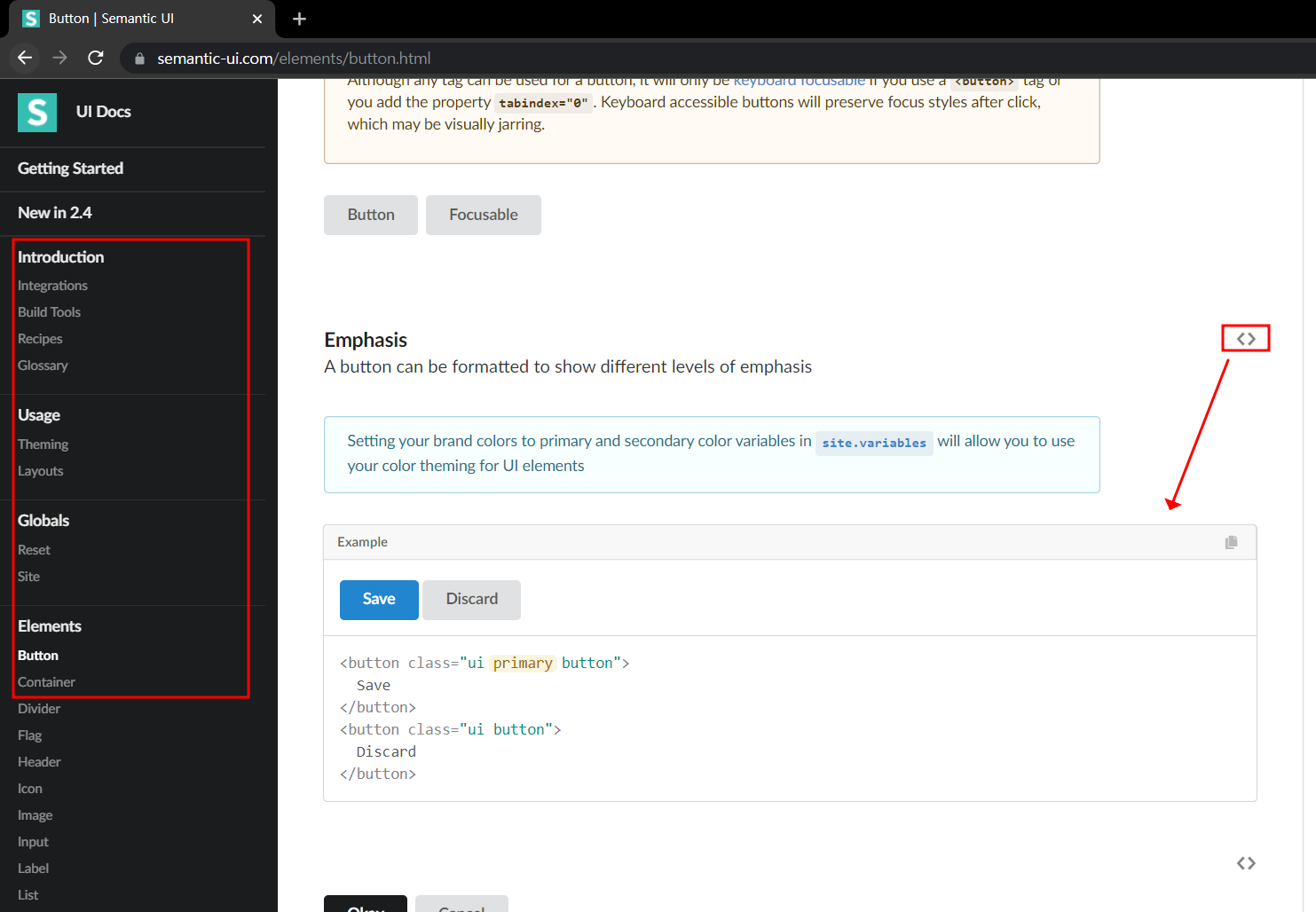 Semantic UI 사용 방법