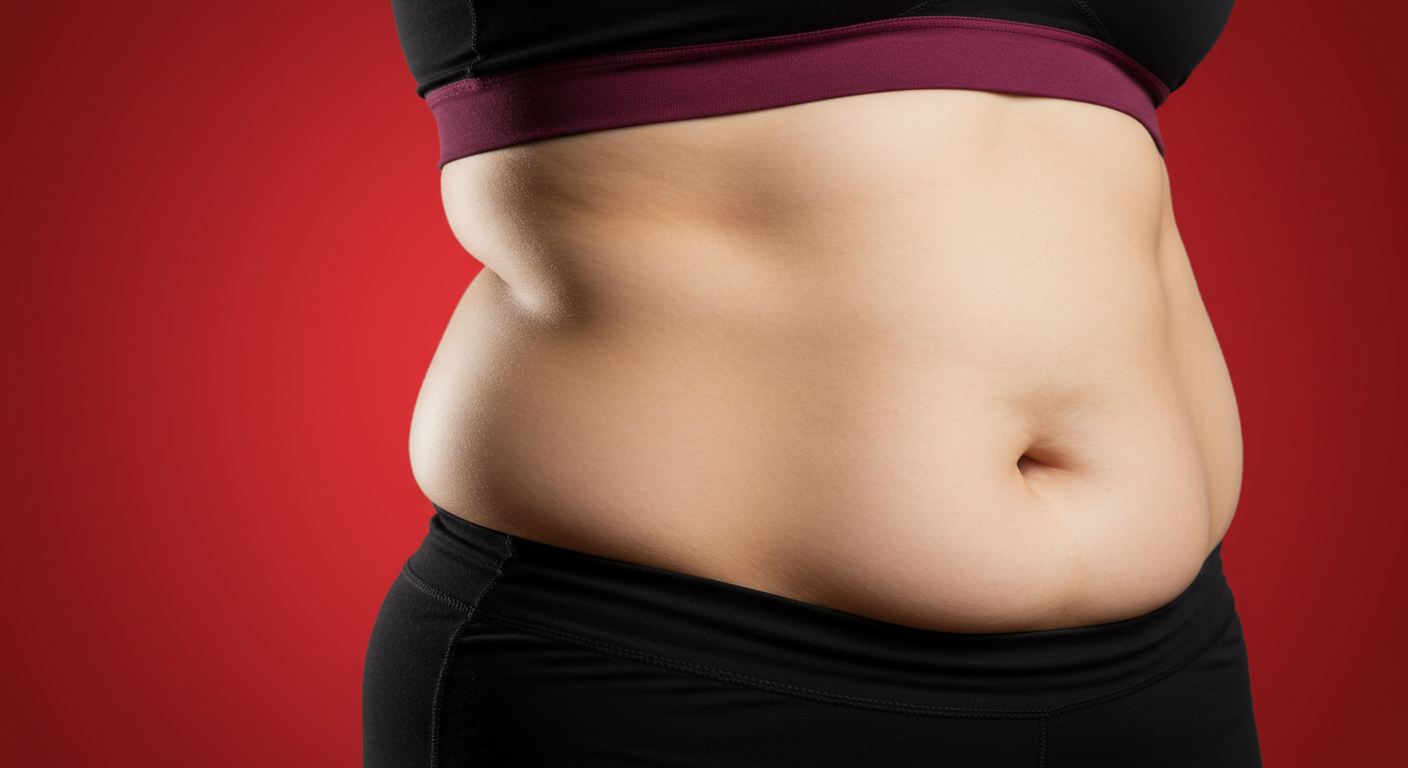 뱃살 빼는 운동으로 복부 지방 줄이기 사진