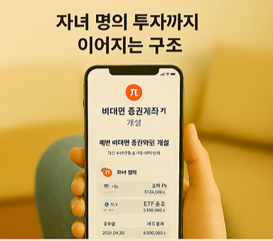 자녀 명의 투자까지 이어지는 구조