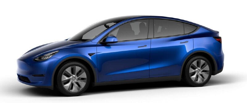 2021 테슬라 모델 Y 색상 코드 - Deep Blue Metallic(색상 코드 : PPSB)