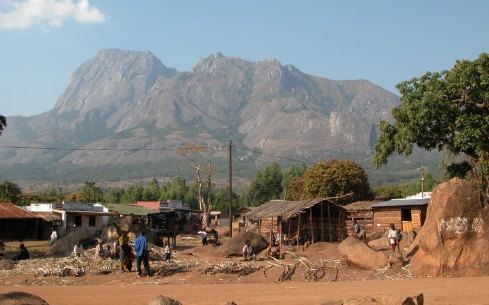 말라위 지도 위치 인구 여행 시간