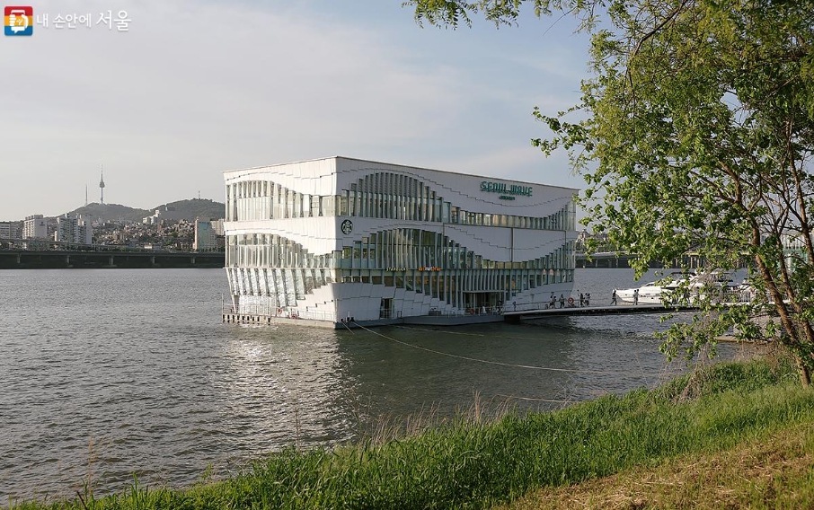 한강 해치카 에서 보는 한강 풍경