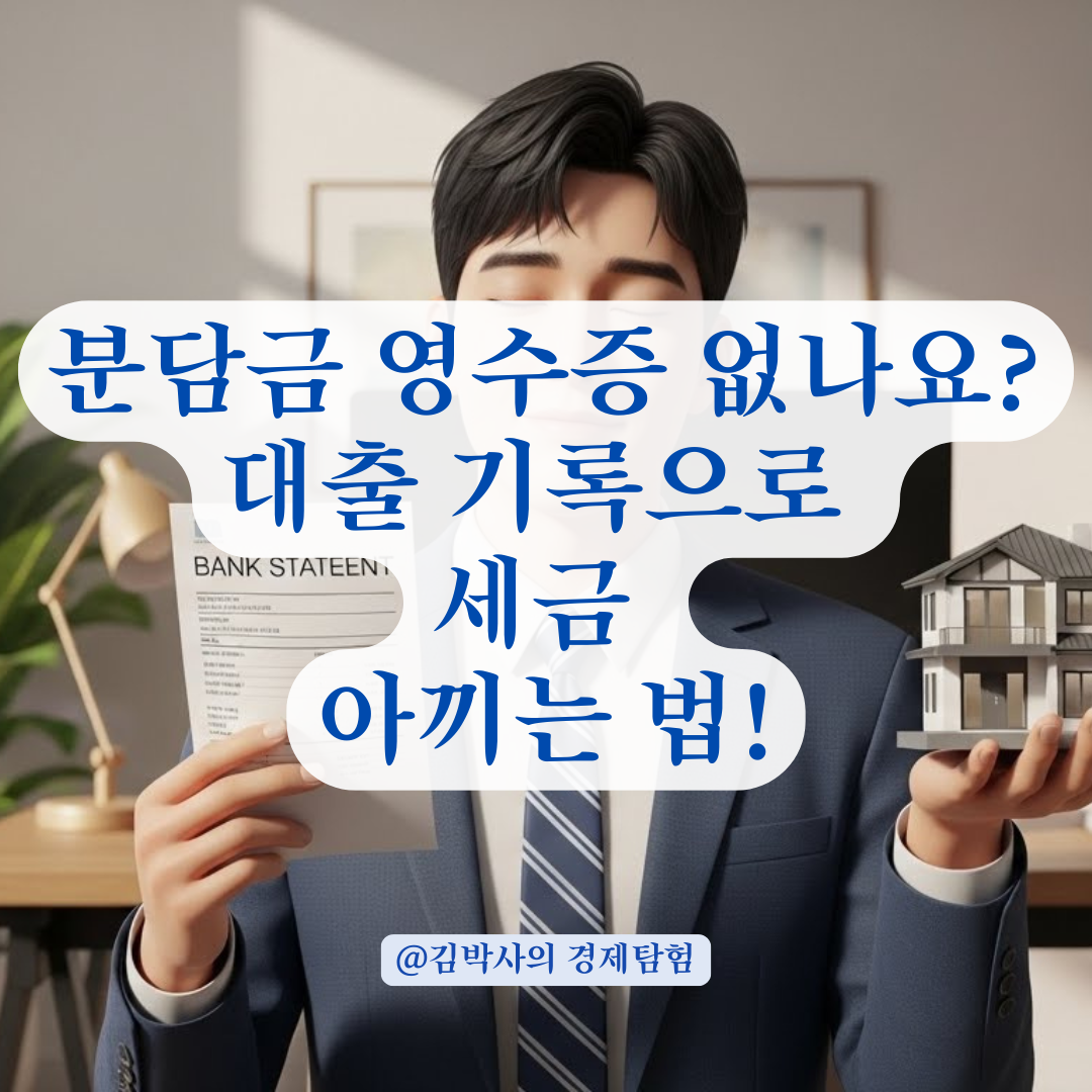 재건축 분담금 영수증 분실하셨나요? 대출 및 금융 기록으로 비용 인정받는 법 총정리