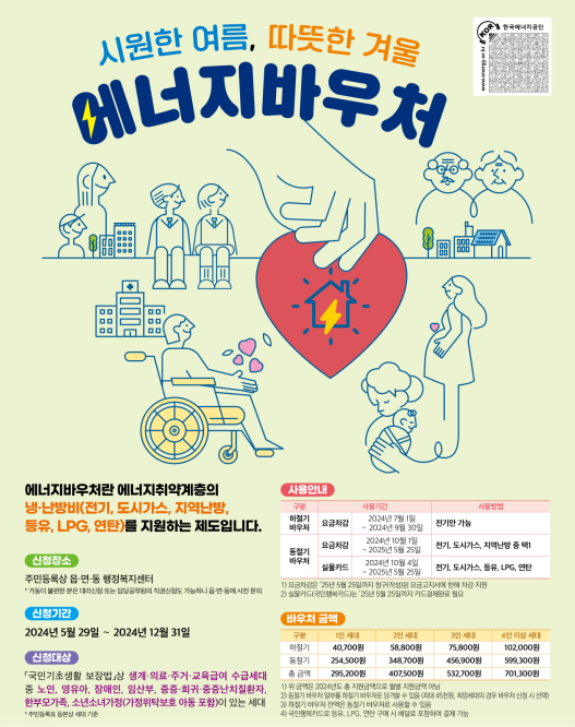 에너지바우처 잔액조회 신청방법