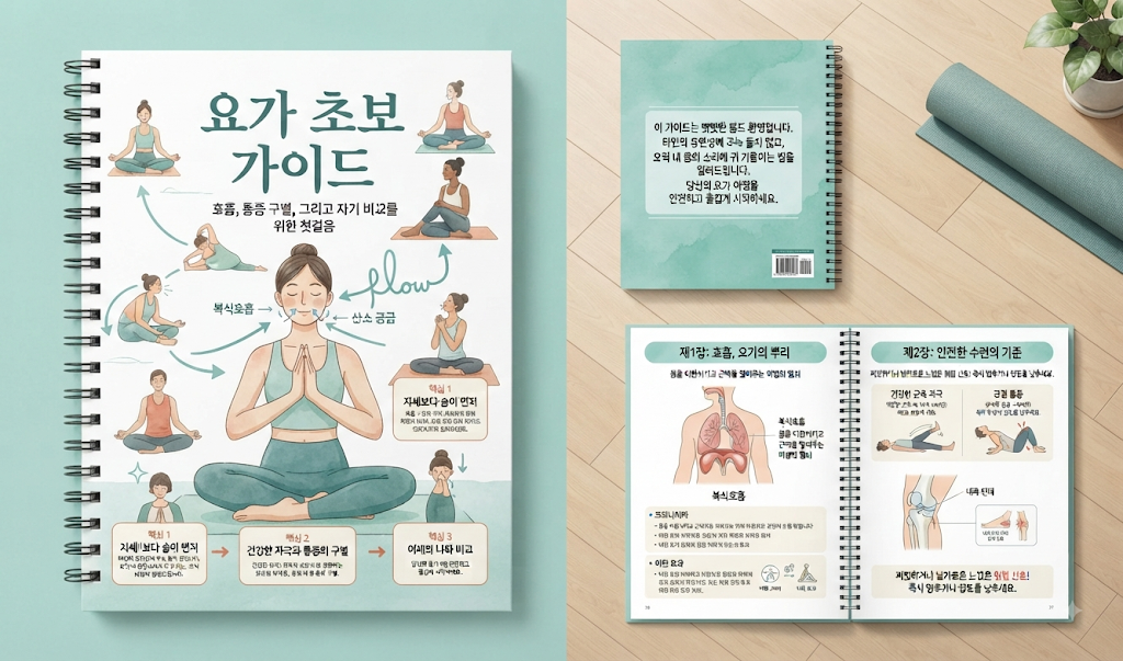 요가 초보자를 위한 가이드 북