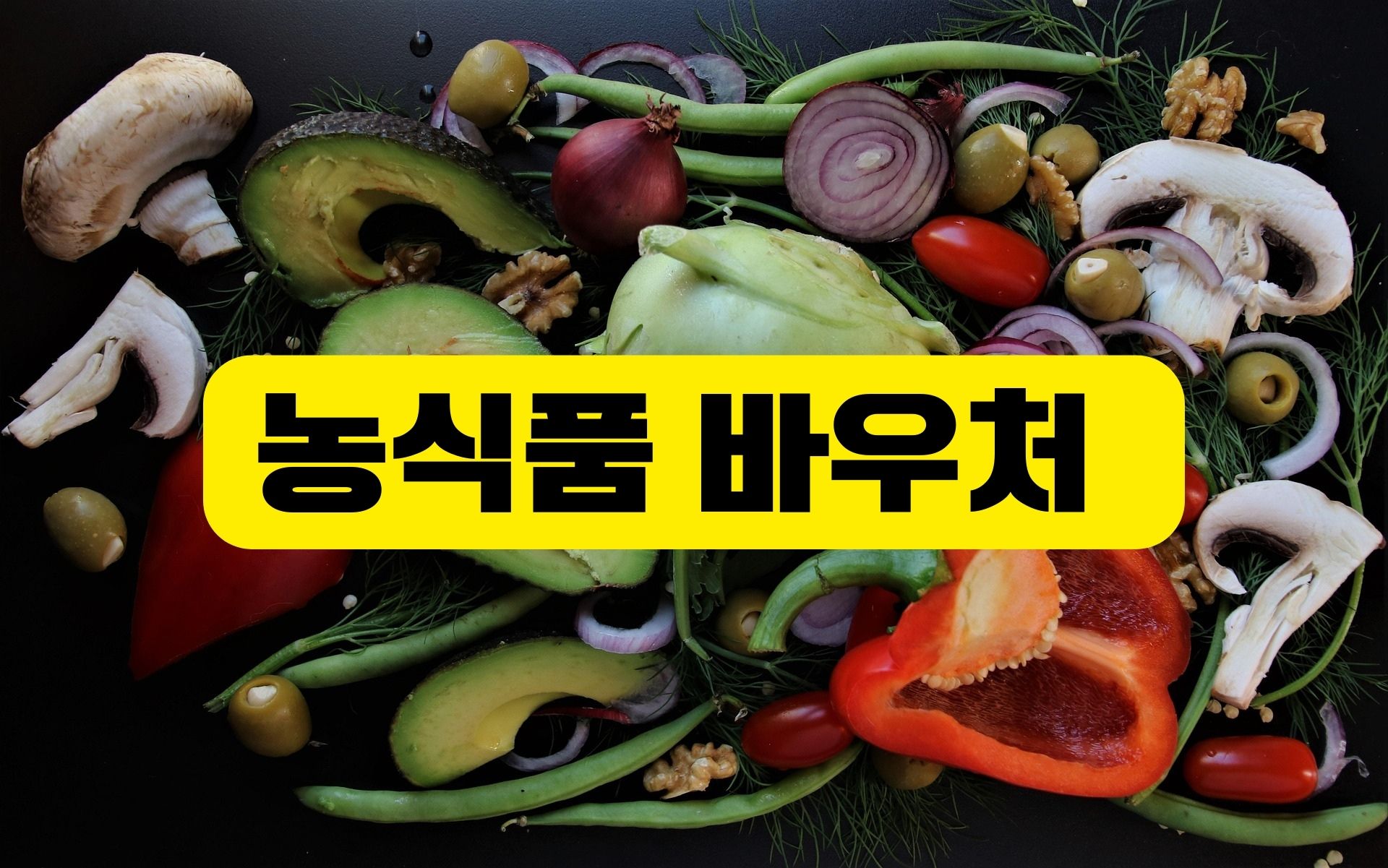 2025년 농식품 바우처 신청 방법 및 사용 방법 총정리