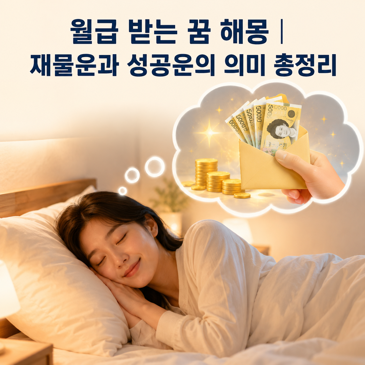 월급 받는 꿈