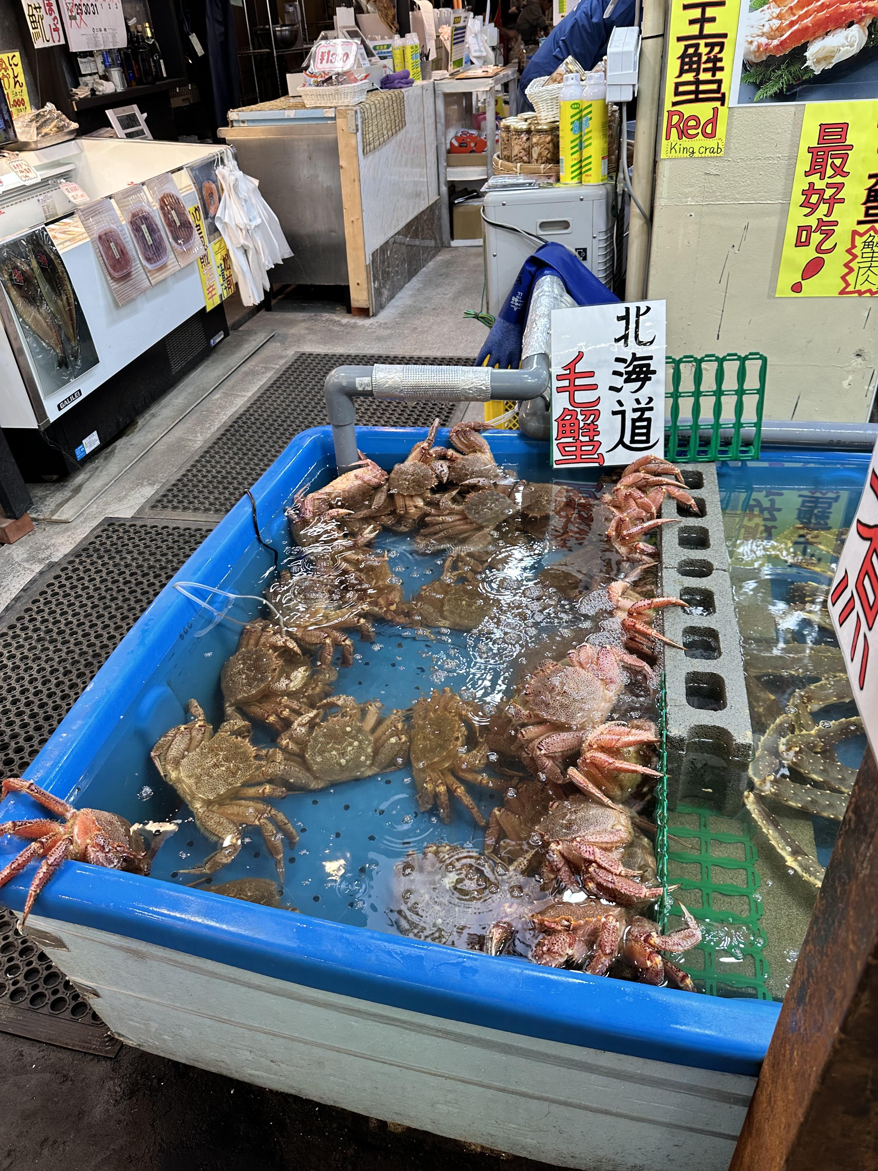 오타루 삼각시장