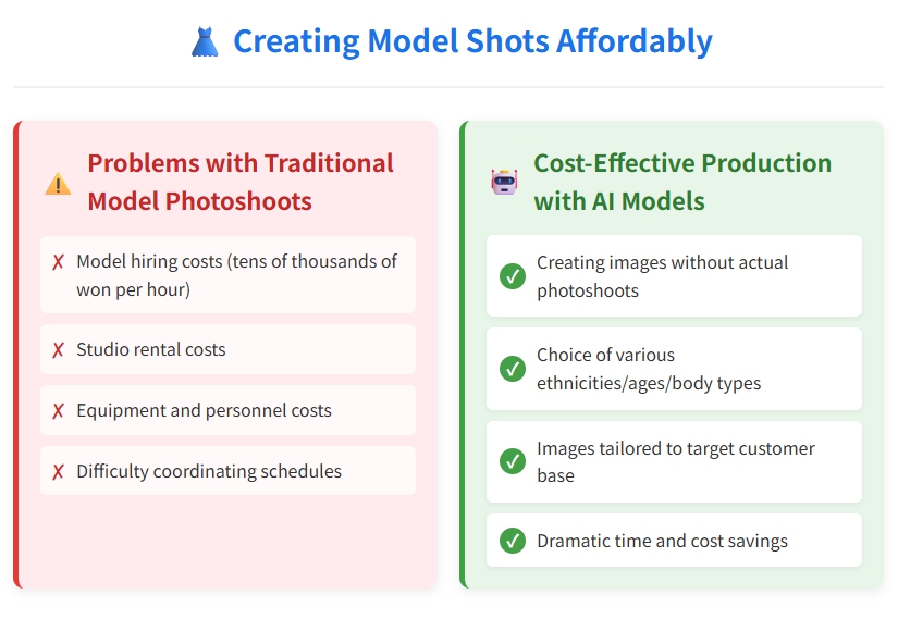 Creating Model Shots Affordably