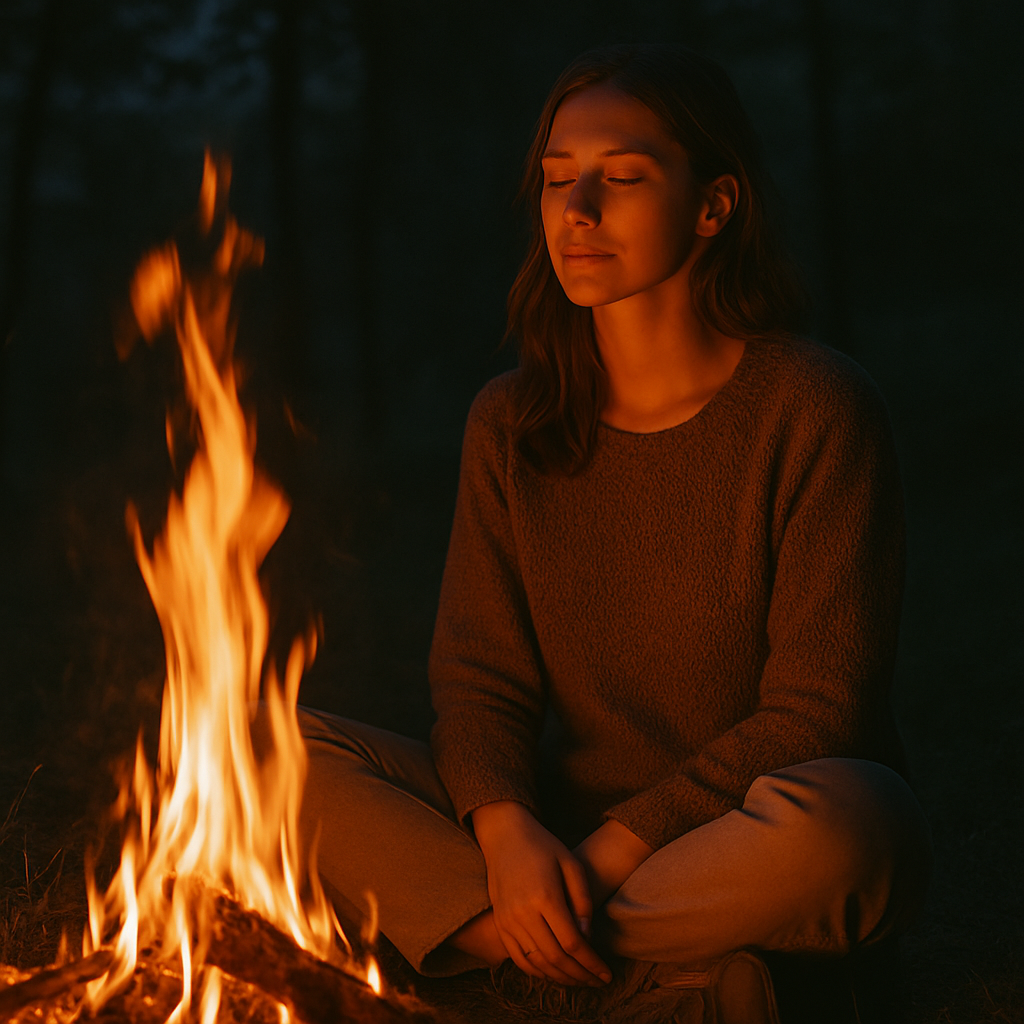 모닥불 힐링