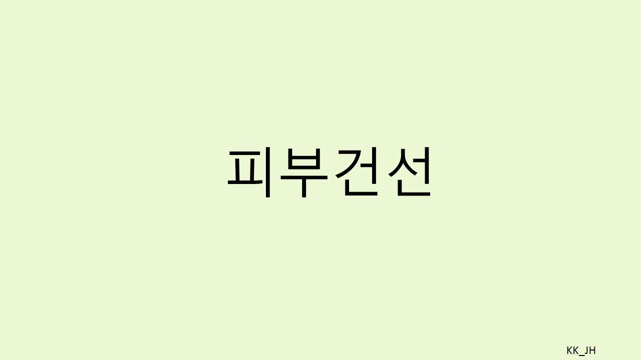 면역체계 반응 피부건선의 증상