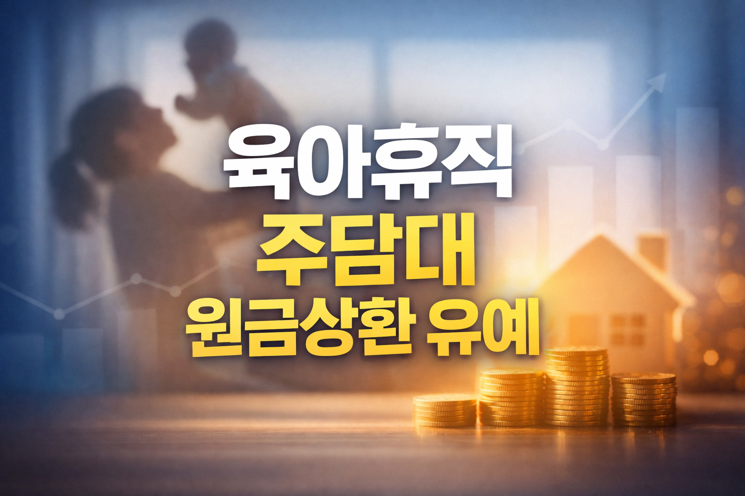 “이자는 내고 원금은 유예” 육아휴직 주담대 제도 쉽게 정리