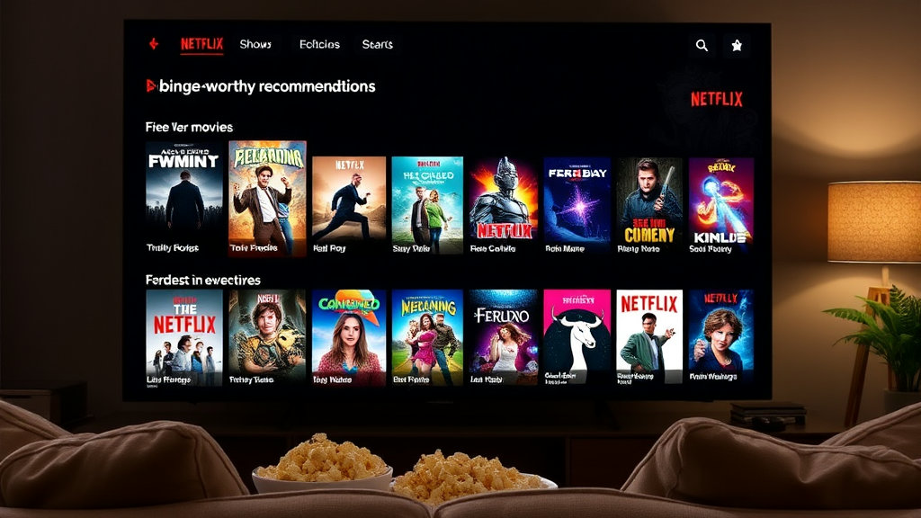 넷플릭스, 정주행 추천작들 관련 사진