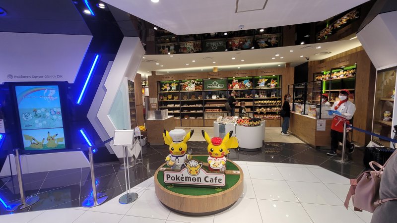 포켓몬카페-입구