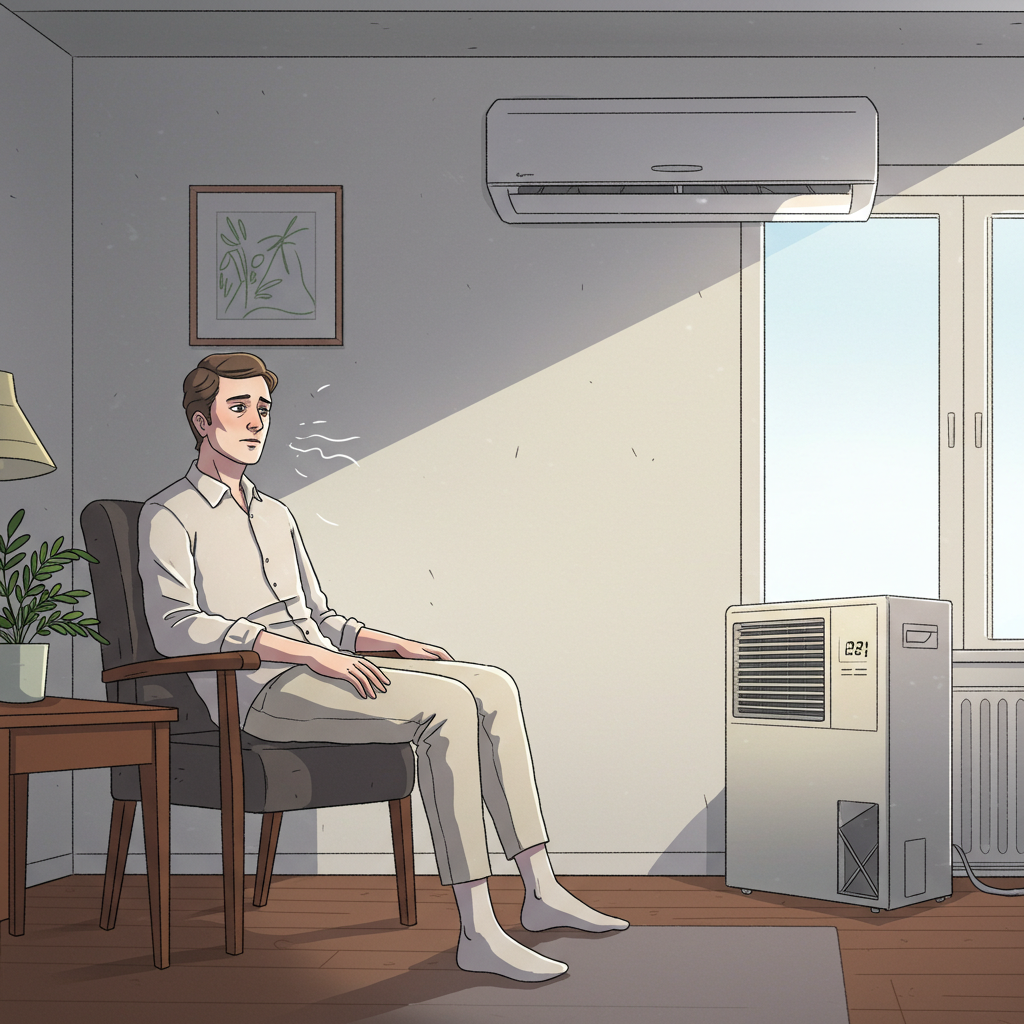 에어컨 냉방병 복통 설사 