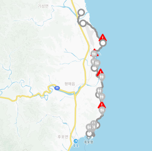 경북 울진 관광명소 가볼만한곳 걷기 여행 해파랑길 24, 25, 26코스