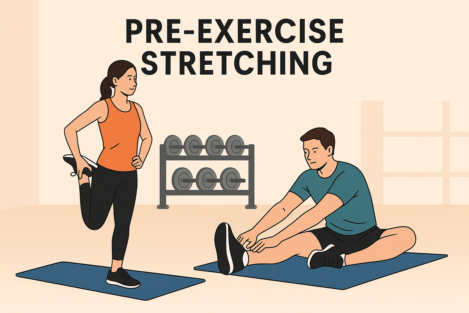 운동 전 스트레칭의 중요성과 실천법, 부상 예방과 유연성 향상, 올바른 전신 준비 운동