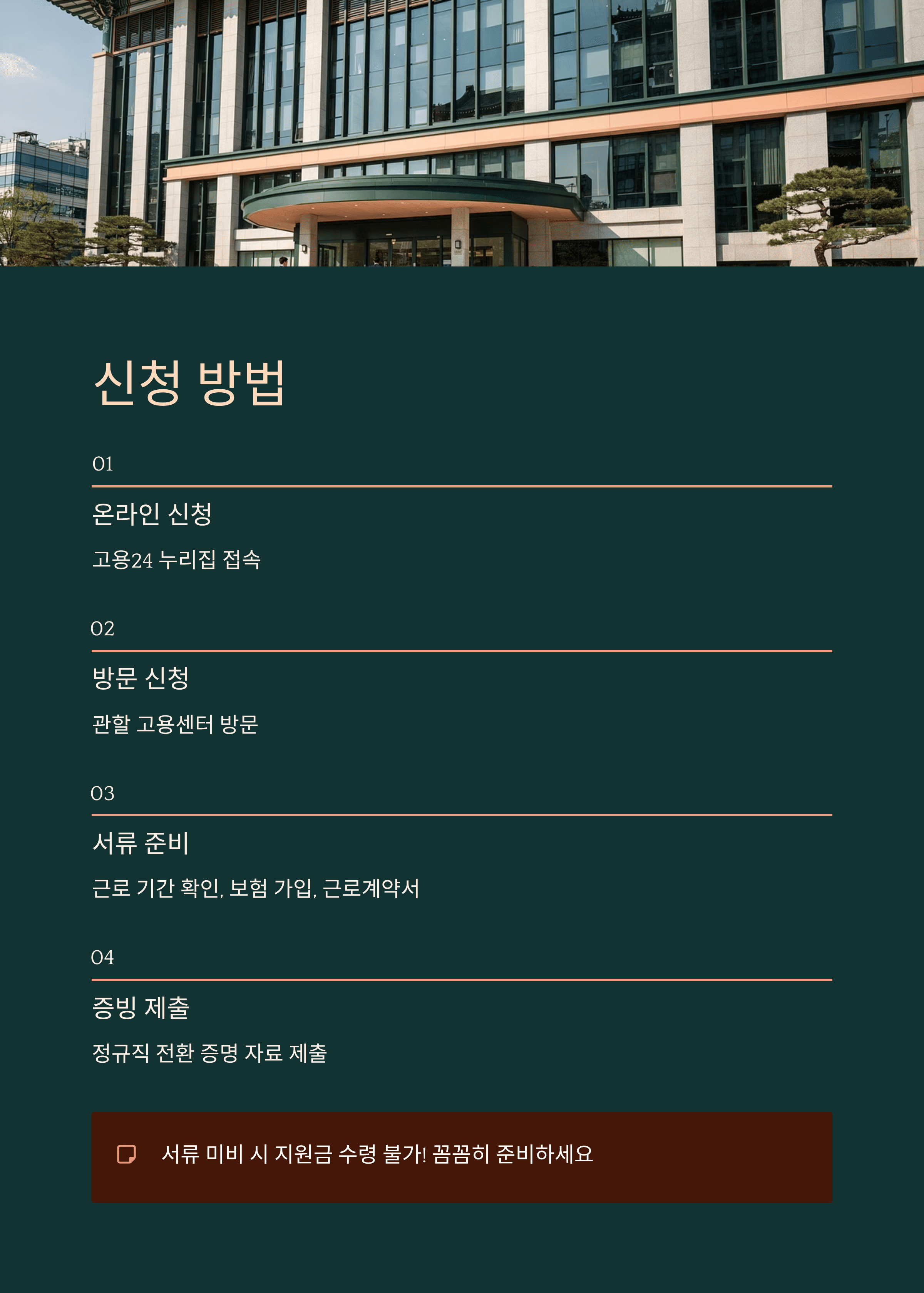 2026 정규직 전환 지원금 대상 신청