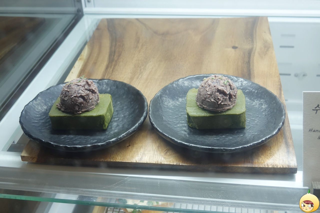 수제팥 녹차 테린느