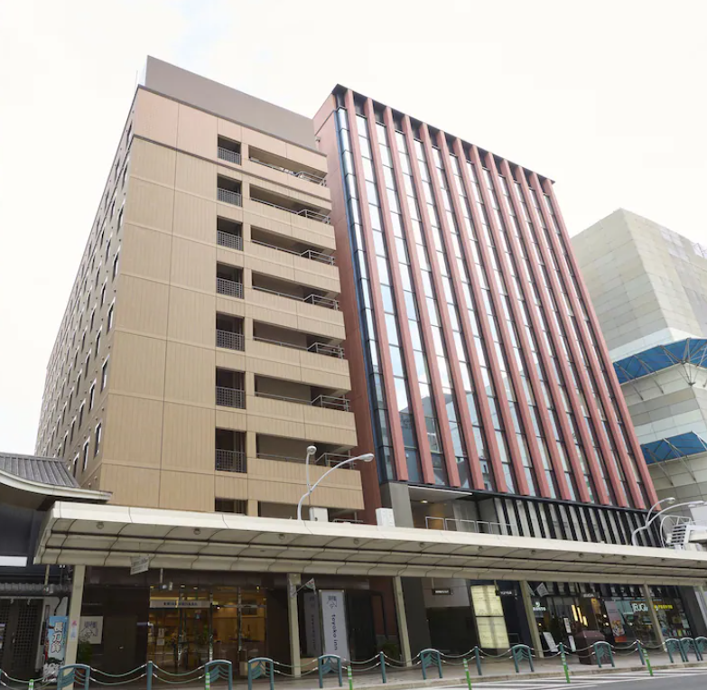 일본의 토요코인 호텔의 모습